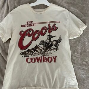 Coors Cowboy Graphic T-Shirt